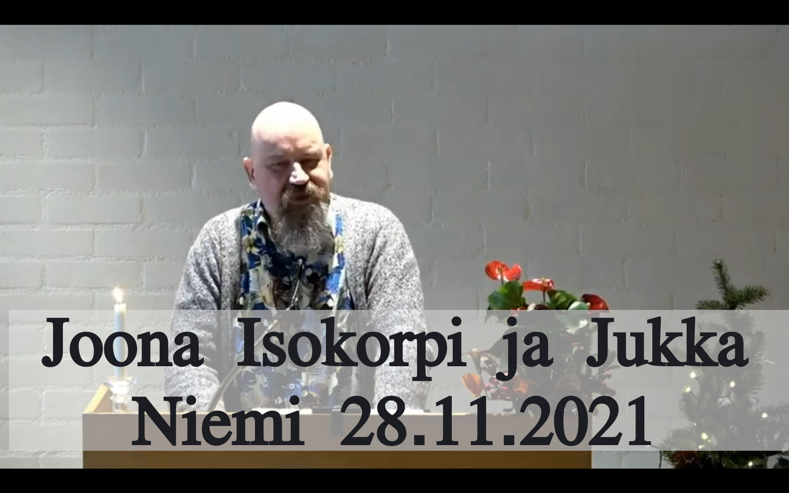 Joona Isokorpi ja Jukka Niemi 28.11.2021