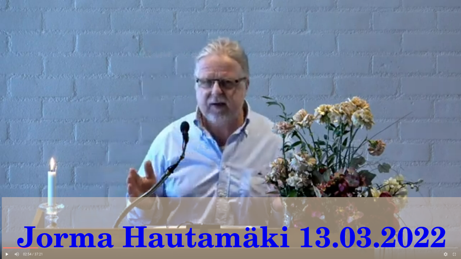 Jorma Hautamäki 13.03.2022