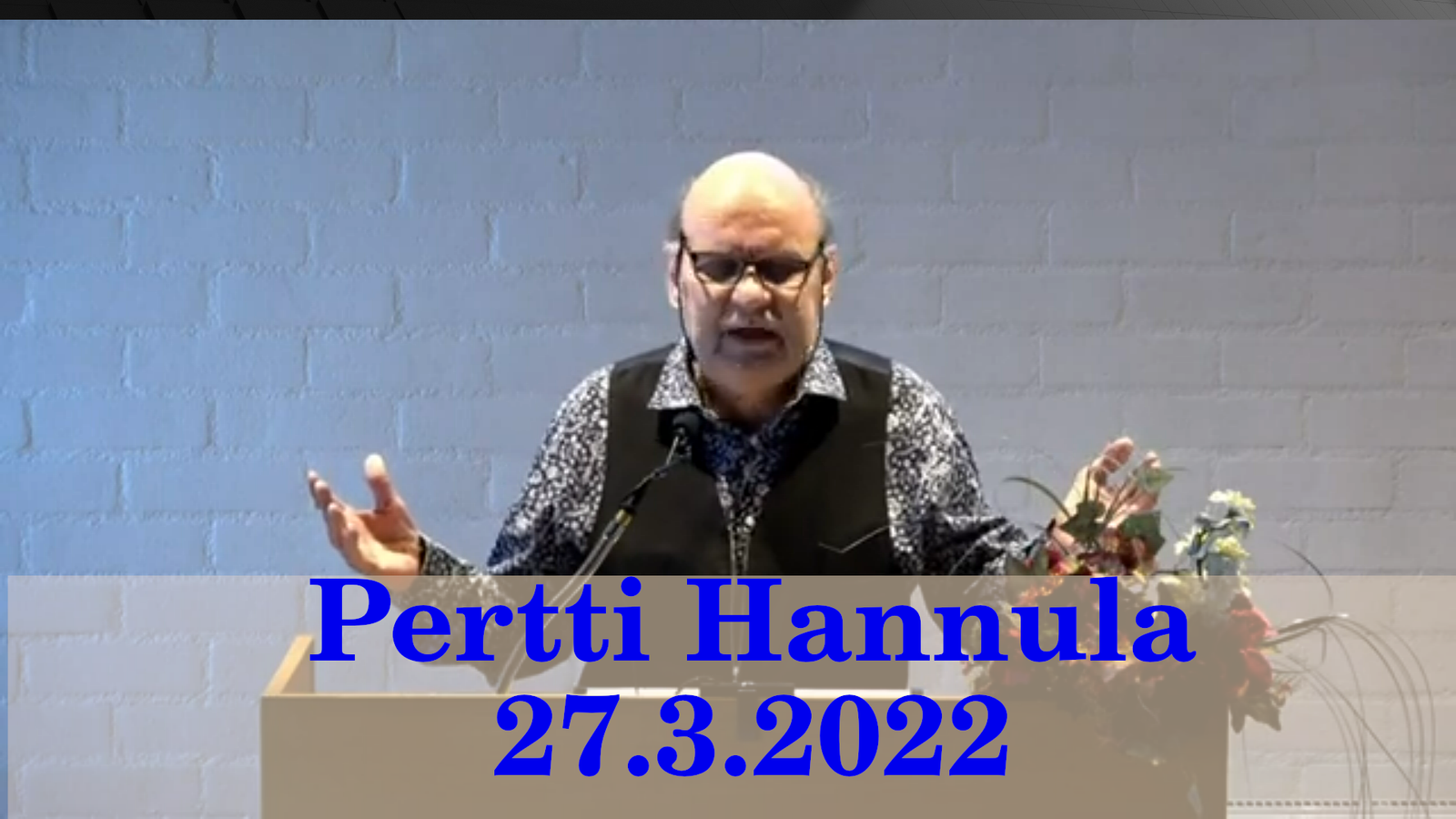 Pertti Hannula 27.3.2022