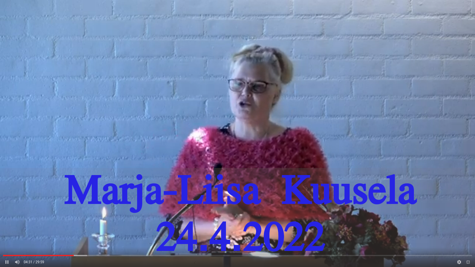 Marja-Liisa Kuusela 24.4.2022